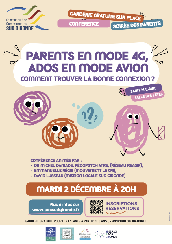 affiche CDC Sud Gironde